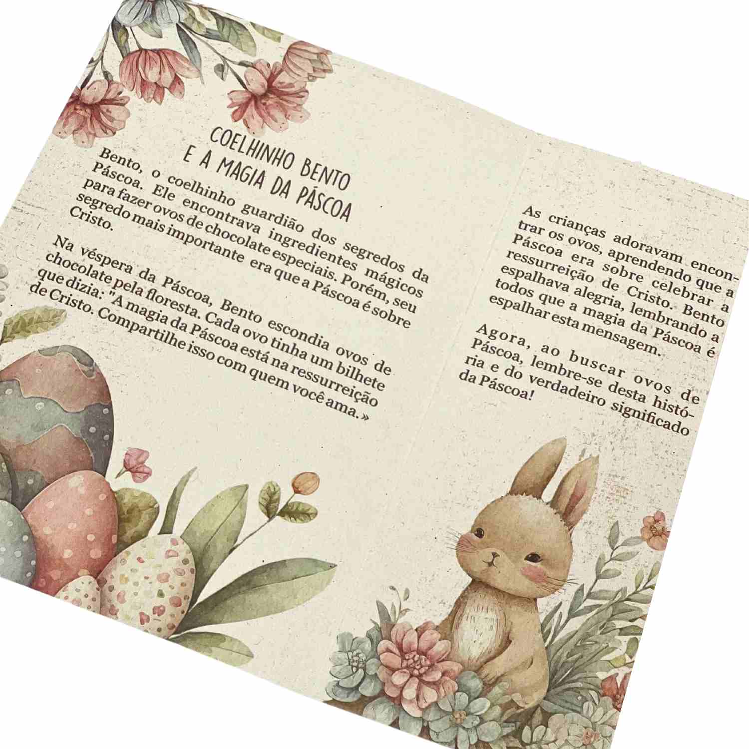 Caixa Livro Pascoa Charmosa 150/250/350g - 1 Unidades