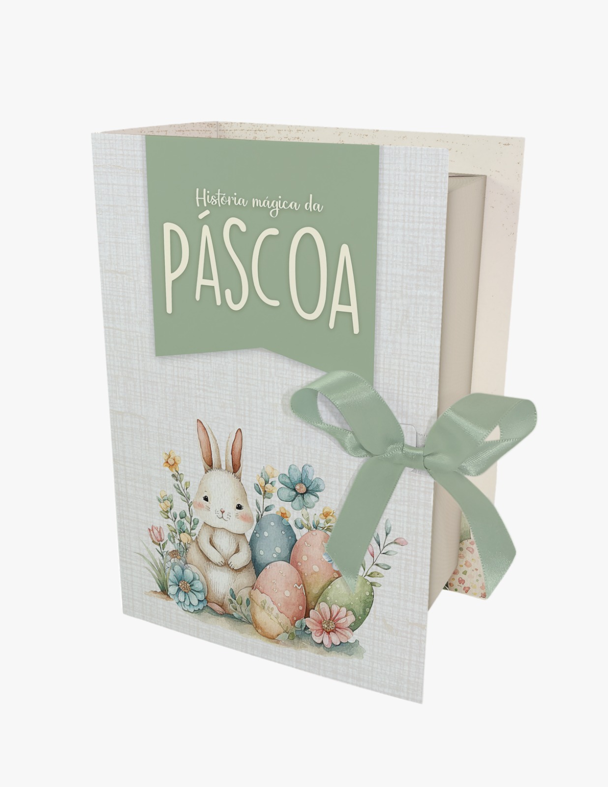 Caixa Livro Pascoa Charmosa 150/250/350g - 1 Unidades
