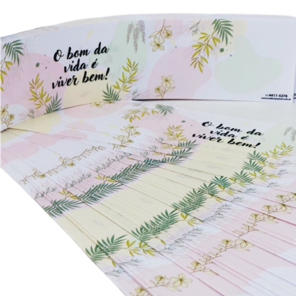 Cinta Para Doces Viver Bem (20 x 4 cm) - 25 Unidades