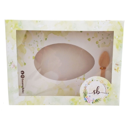 Embalagem Gaveta para Ovo de Páscoa 500gr (22,4 x 16,9 x 7,4cm) Personalizada