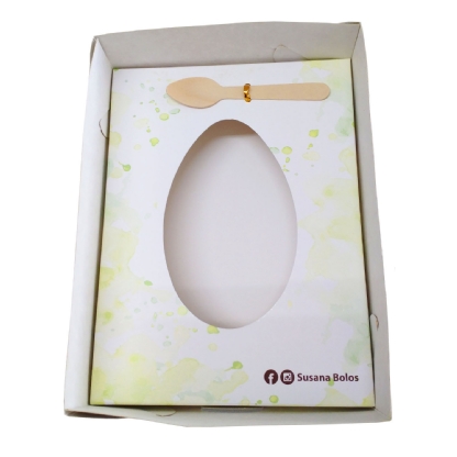 Embalagem Gaveta para Ovo de Páscoa 500gr (22,4 x 16,9 x 7,4cm) Personalizada