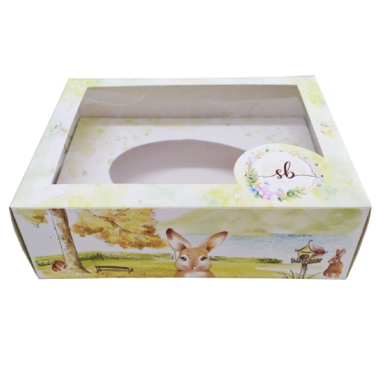Embalagem Gaveta para Ovo de Páscoa 500gr (22,4 x 16,9 x 7,4cm) Personalizada