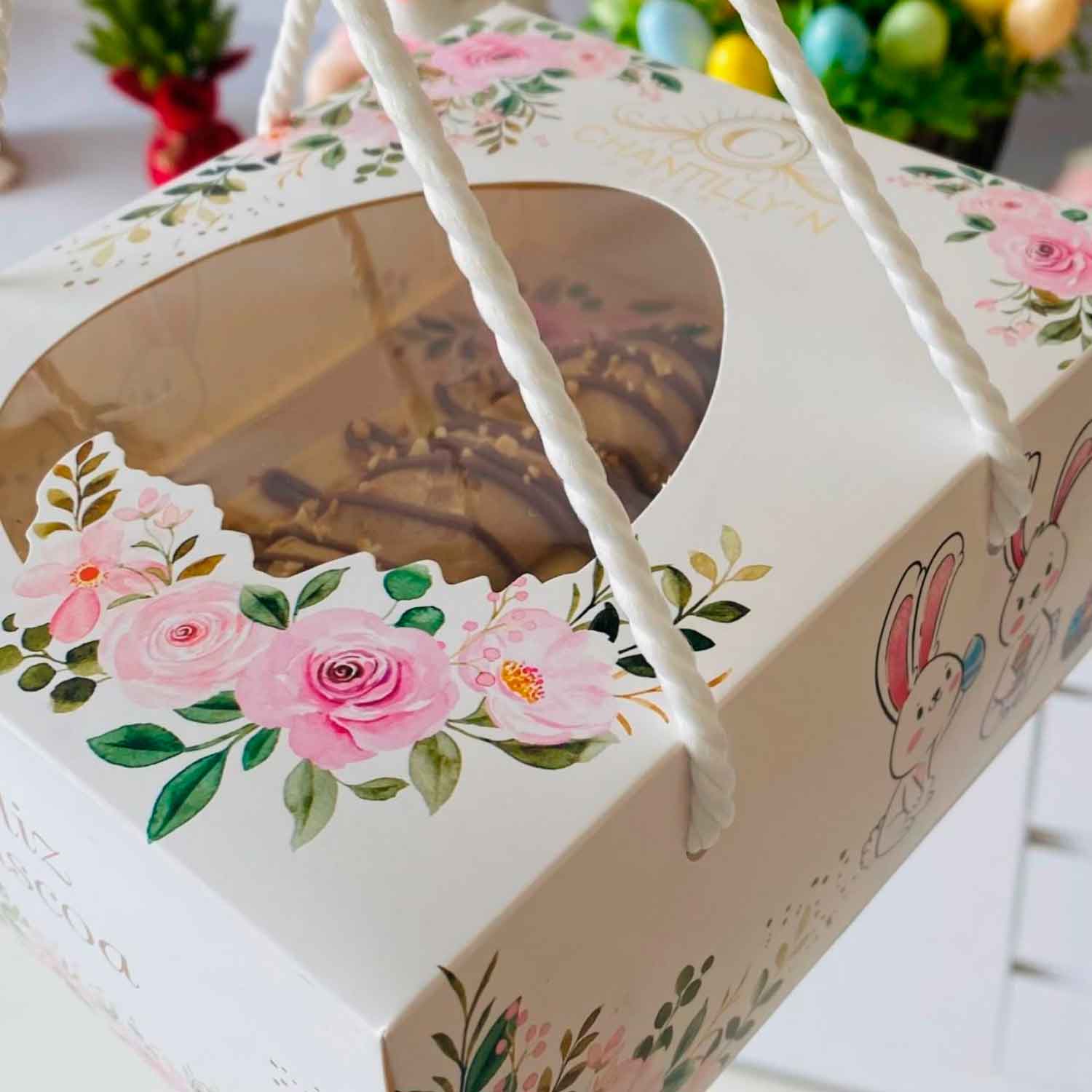 Embalagem Premium para Ovo de Páscoa 250gr (18 x 15,5 x 9,5) Personalizada
