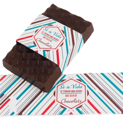 Cinta Para Chocolate Barra (24 x 6 cm) 100 unidades