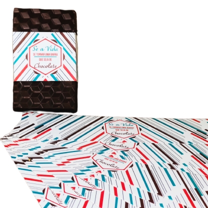 Cinta Para Chocolate Barra (24 x 6 cm) 100 unidades