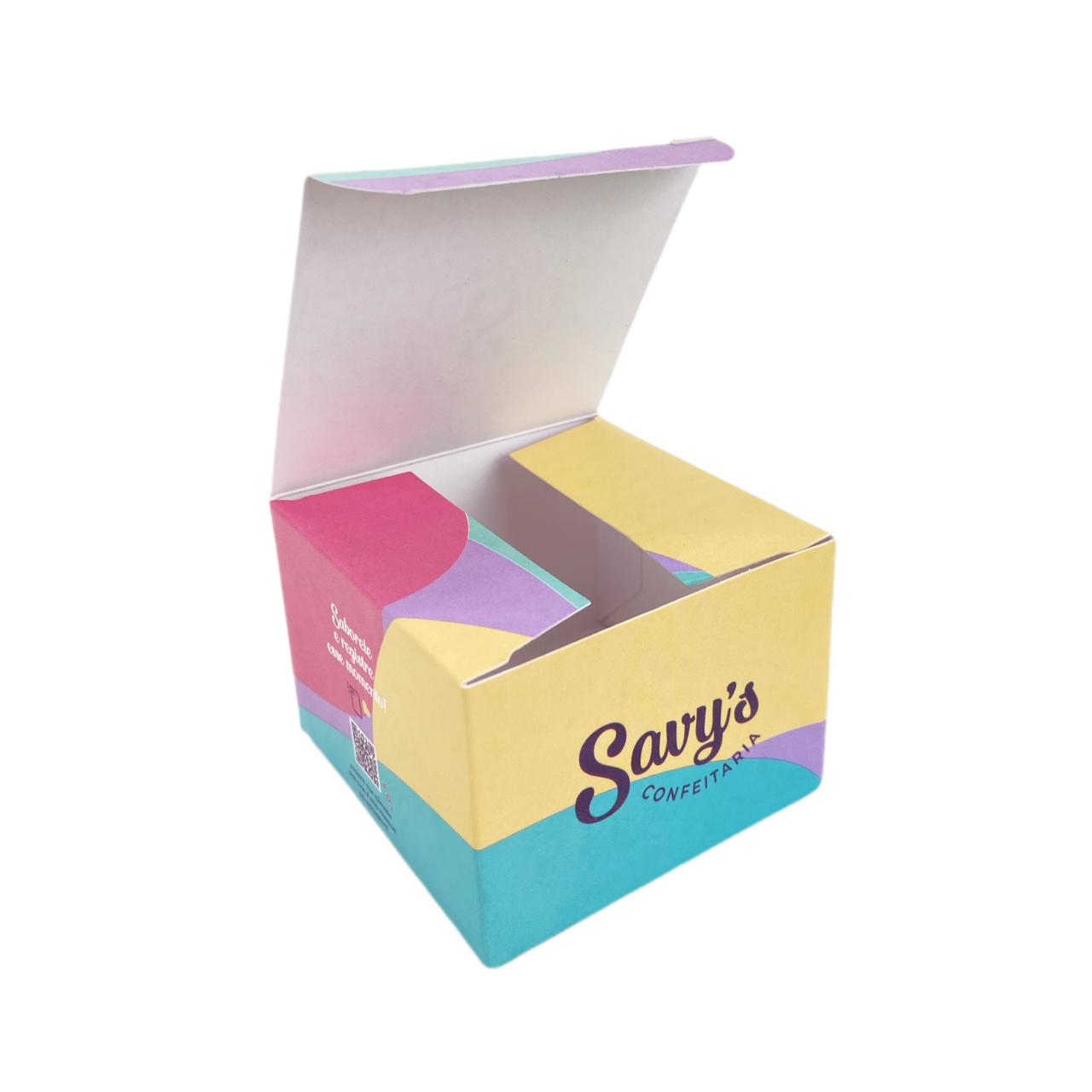 Embalagem Multiuso para Doces (7 x 7 x 5 cm) Personalizada