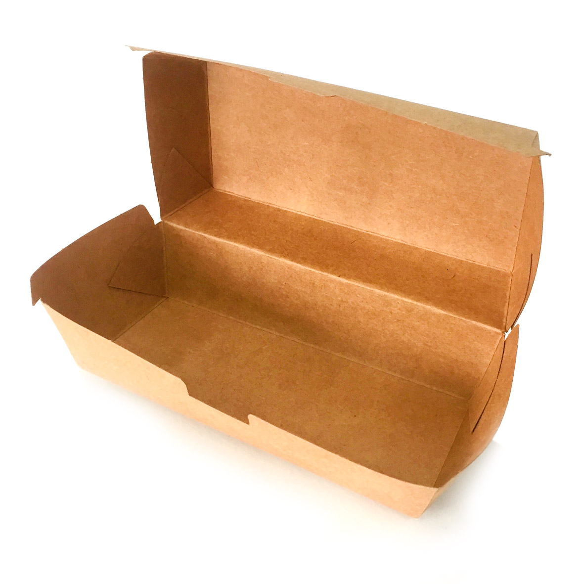 Embalagem Baguete Hot Dog Junior, Sanduíche (14 x 6 x 6,5 cm) - 100 Unidades