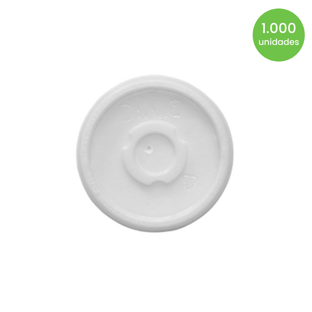 Tampa de Plastico p/ Copo Térmico 4oz (118 ml) - 1000 Unidades