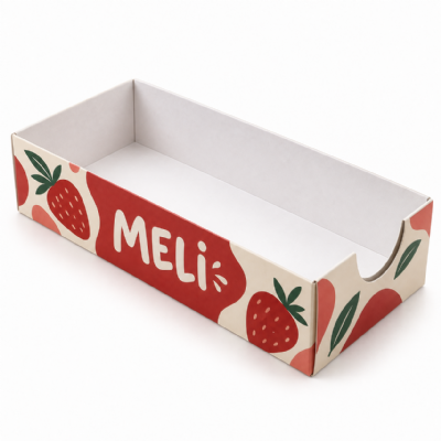 Embalagem para sorvete Picolé e Paleta (12 x 6 x 3 cm) Personalizada