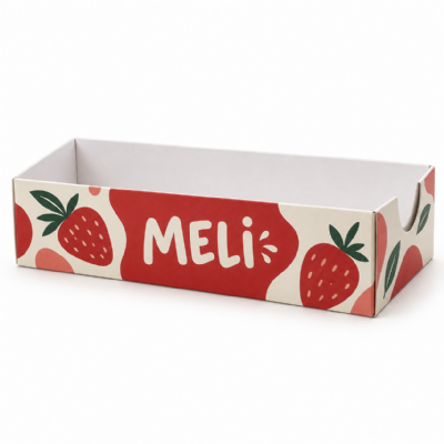 Embalagem para sorvete Picolé e Paleta (12 x 6 x 3 cm) Personalizada
