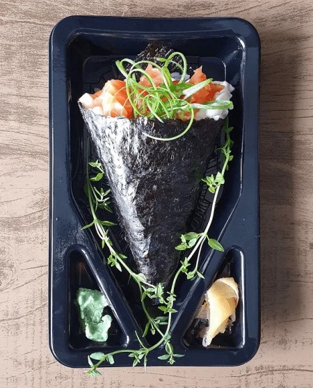 Embalagem para Temaki Delivery GO908 - 100 unidades