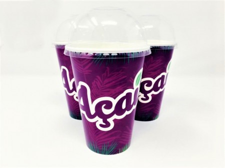 Copo Papel Descartável para Açai s/ tampa - 100 unidades