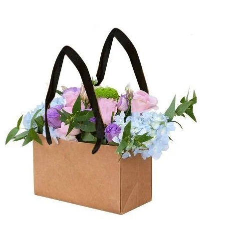 Caixa Sacola Kraft M (25 x 12 x 18,5 cm) - 50 unidades