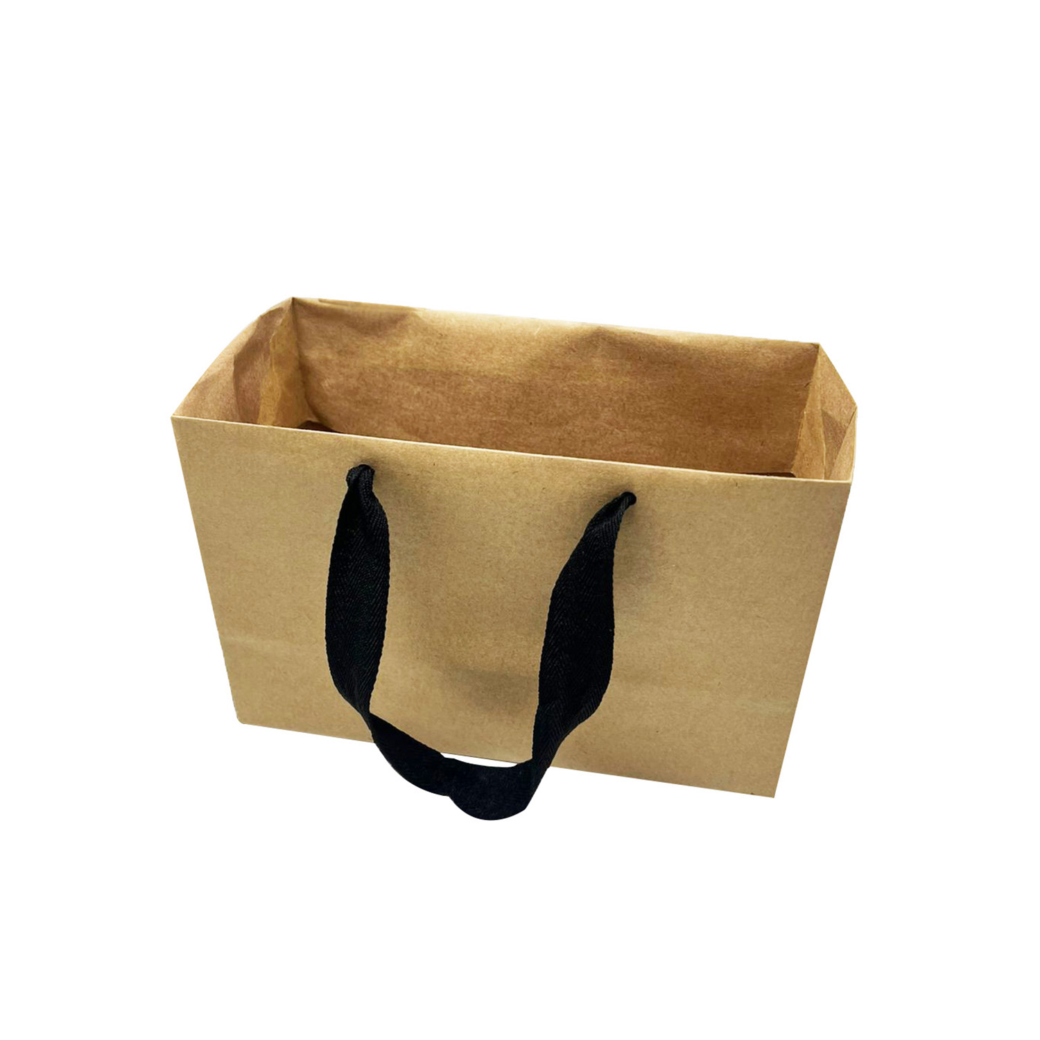 Caixa Sacola Kraft P (23 x 11 x 16 cm) - 50 Unidades
