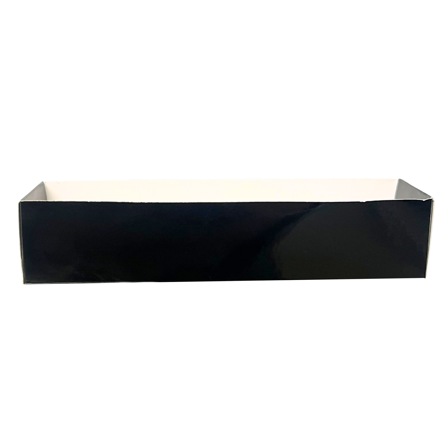 Embalagem Bolachinhas (16,5 x 4 x 3,5 cm ) Preta - 100 unidades