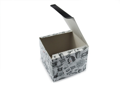 Embalagem Lanche Gourmet Plus Artesanal (12,5 x 12,5 x 10 cm) - 100 Unidades