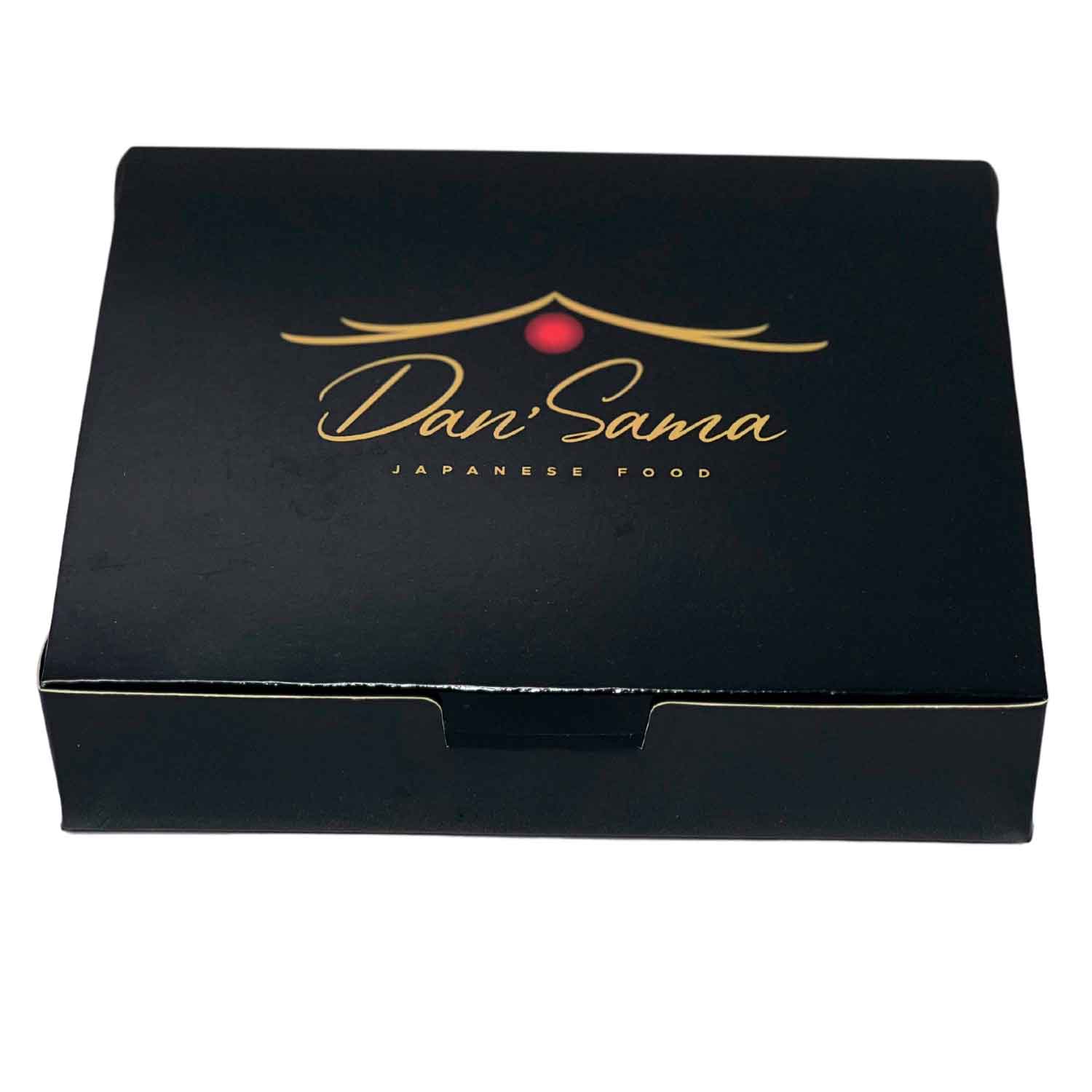 Embalagem p/ sushi, sashimi e combinados (18 x 15 x 4 cm) laminada Personalizado