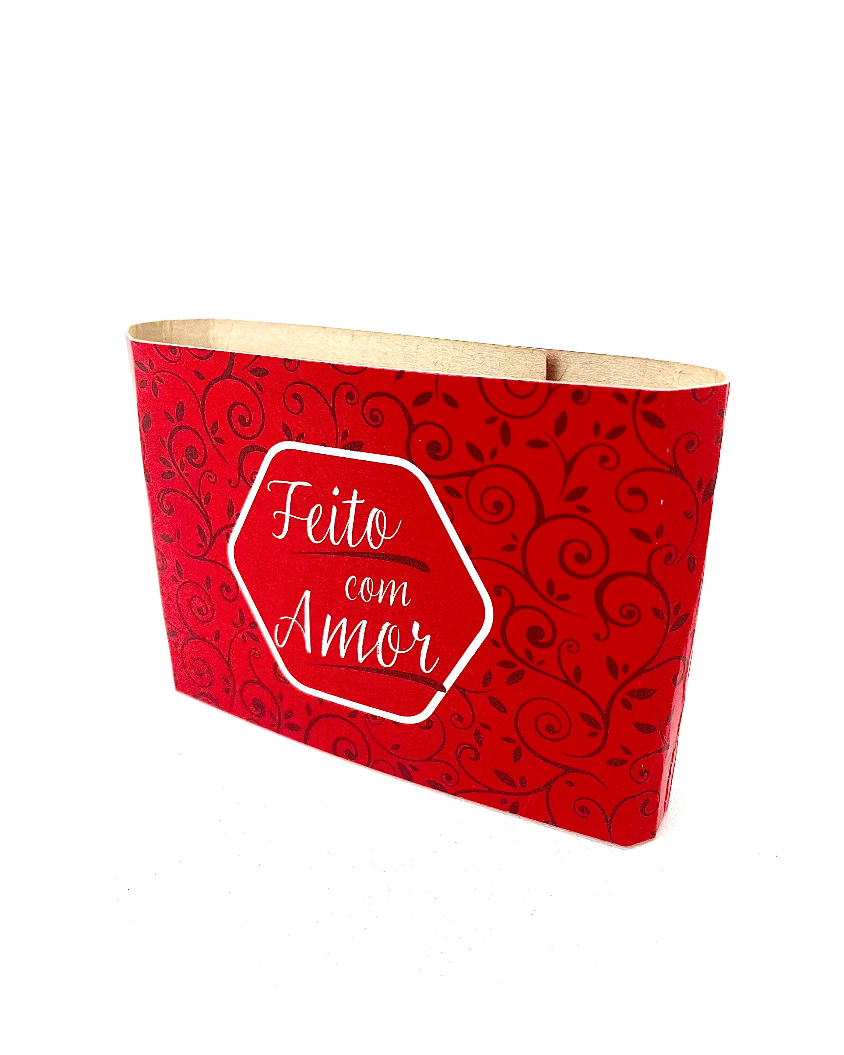 Cinta Barra Para Chocolate Barra (24 x 6 cm) 100 unidades Feito com Amor