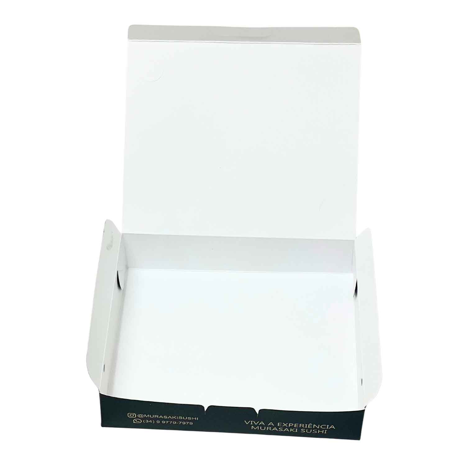 Embalagem para Sushi e Combinados (18 x 15 x 4 cm) Personalizado