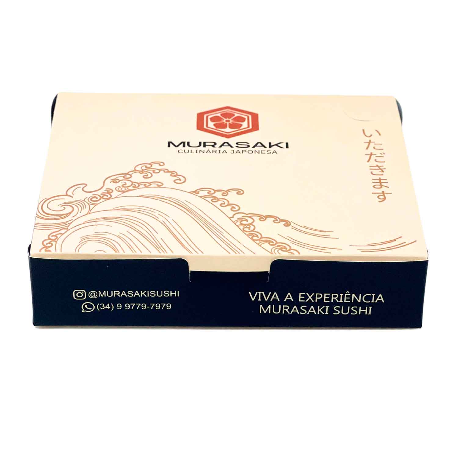 Embalagem para Sushi e Combinados (18 x 15 x 4 cm) Personalizado