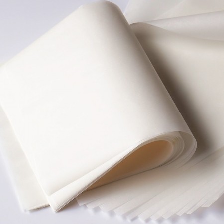 Papel Antigordura para Alimentos (28 x 40 cm) Lisa Branca – 500 folhas