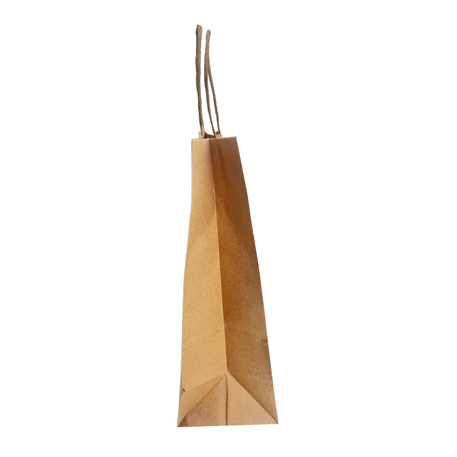Sacola Kraft (18 x 10,5 x 26 cm) lisa - 100 Unidades