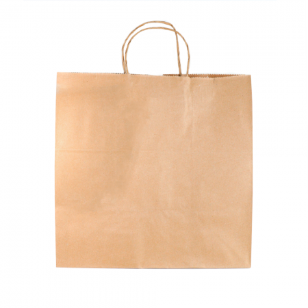 Sacola Kraft (31 x 19 x 31 cm) lisa - 100 unidades