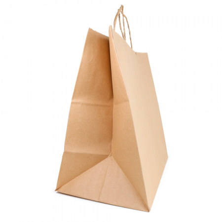 Sacola Kraft (31 x 19 x 31 cm) lisa - 100 unidades