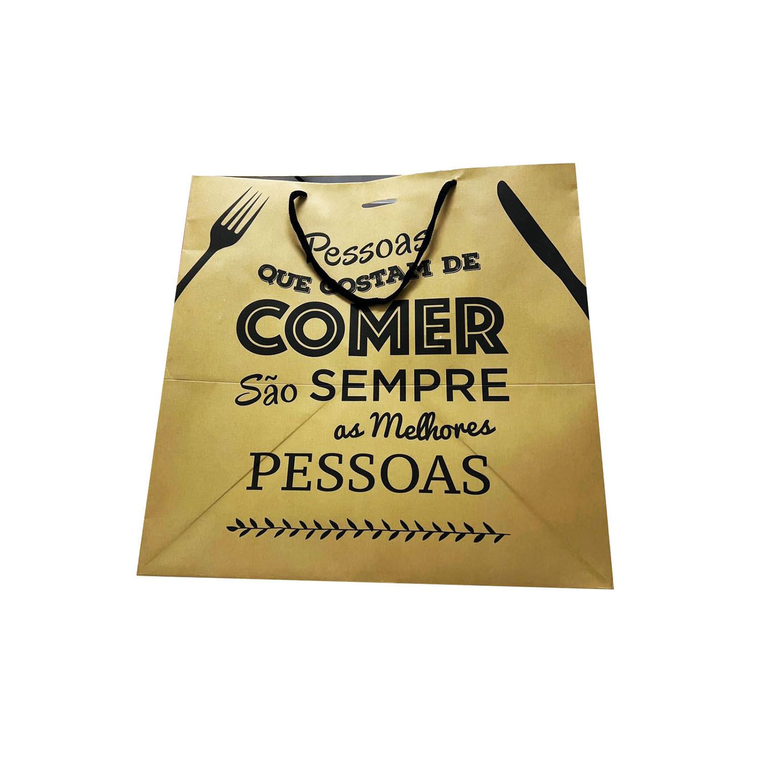 Sacola Offset G2 (30 x 26 x 30 cm) Melhores Pessoas - 50 unidades