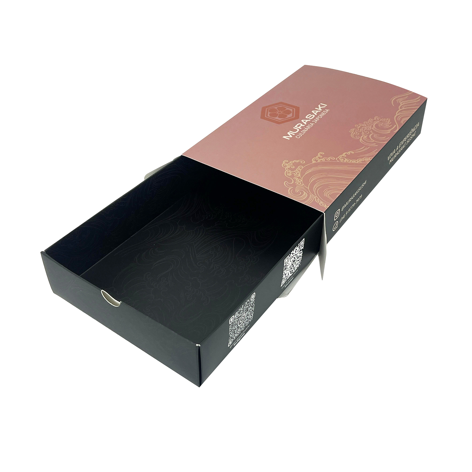 Embalagem para Sushi Gaveta (23 x 15 x 5 cm) Personalizada