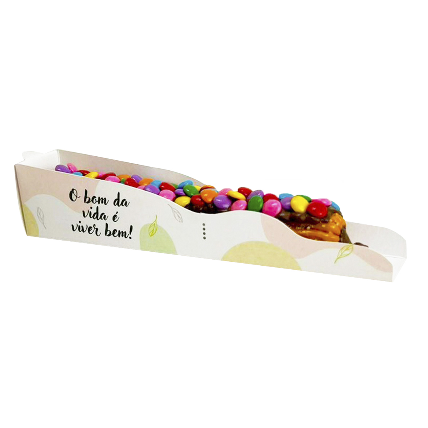 Embalagem Base p/ Churros Gourmet (17 cm) - 100 Unidades