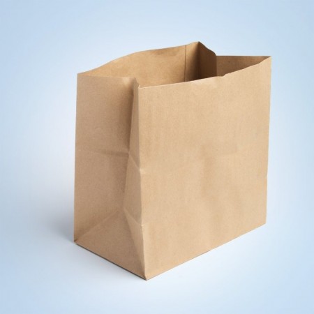 Saco Kraft (31 x 19 x 31 cm) Liso - 100 unidades
