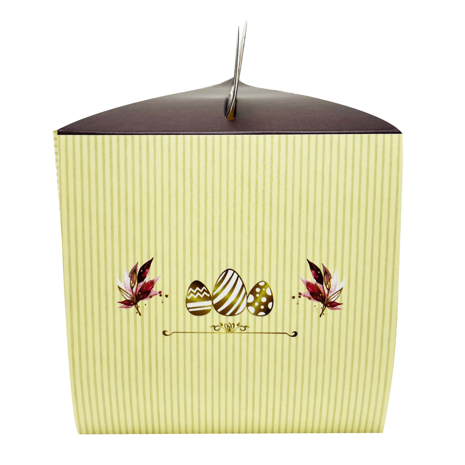Caixa p/ Bolo Fatia Páscoa (18 x 10 x 10 cm) - 50 Unidades