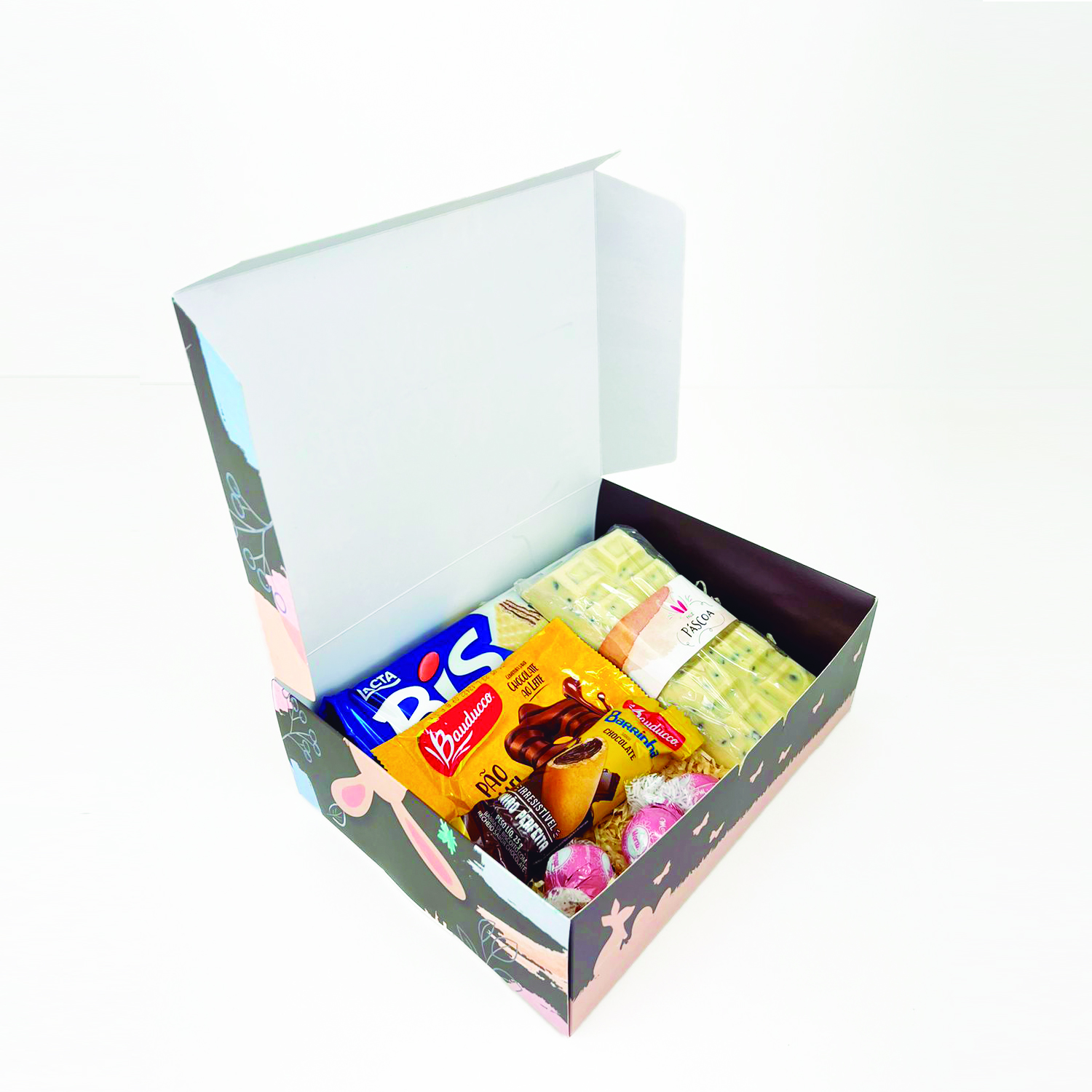 Embalagem p/ Kit Presente Páscoa (24 x 18 x 8 cm) - 50 unidades