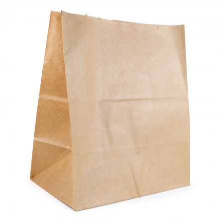 Saco Kraft Delivery (22 x 14 x 25 cm) liso - 100 unidades