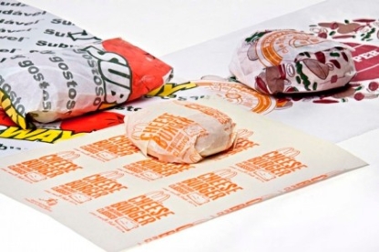 Papel Antigordura para Alimentos Personalizado – 10 mil folhas