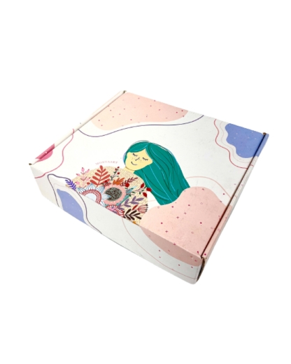 Embalagem para Envios Empastada (29 x 25 x 7 cm) Personalizada