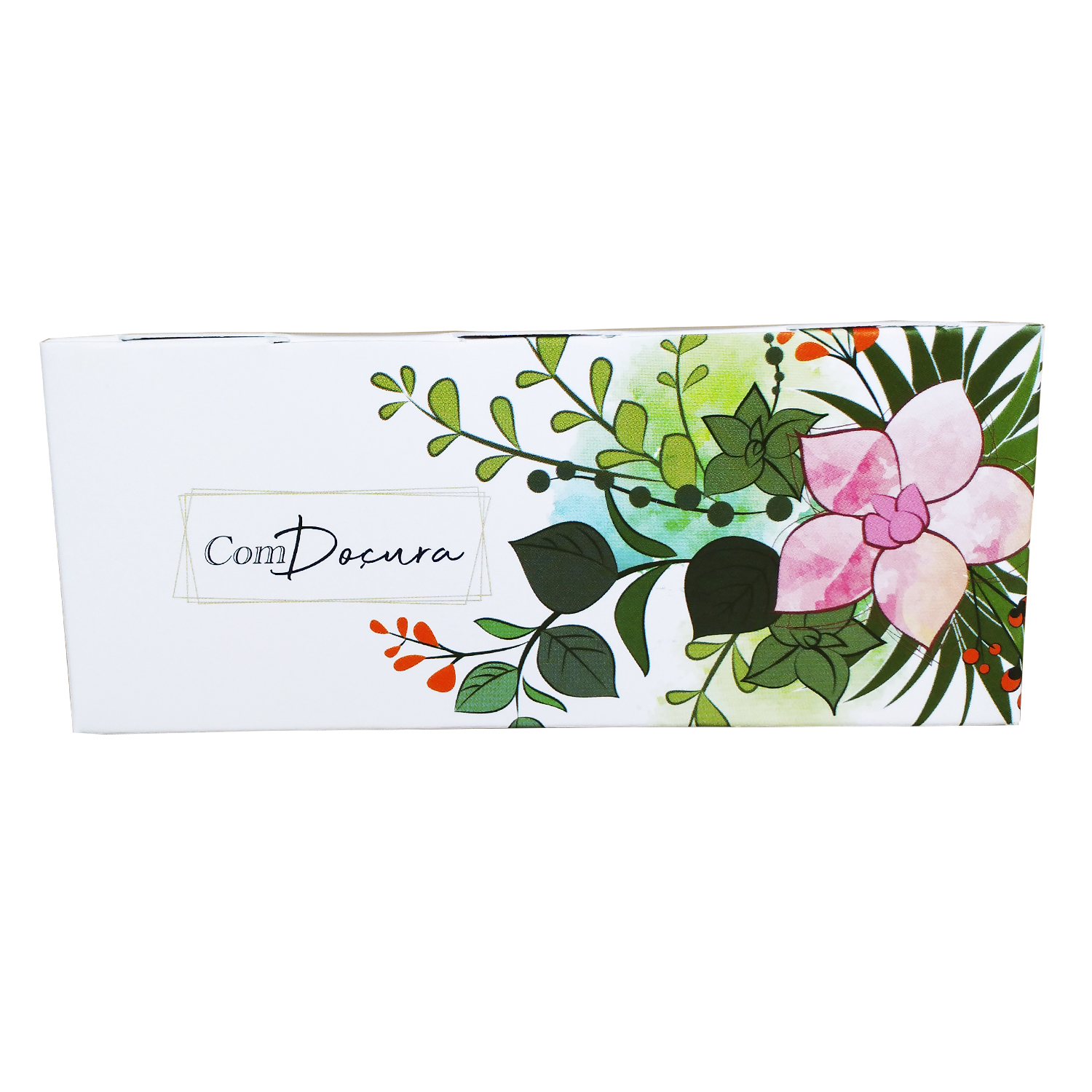 Caixa para Barra de Chocolate 150 grs (13,5 x 6 x 2,5 cm ) - 100 unidades