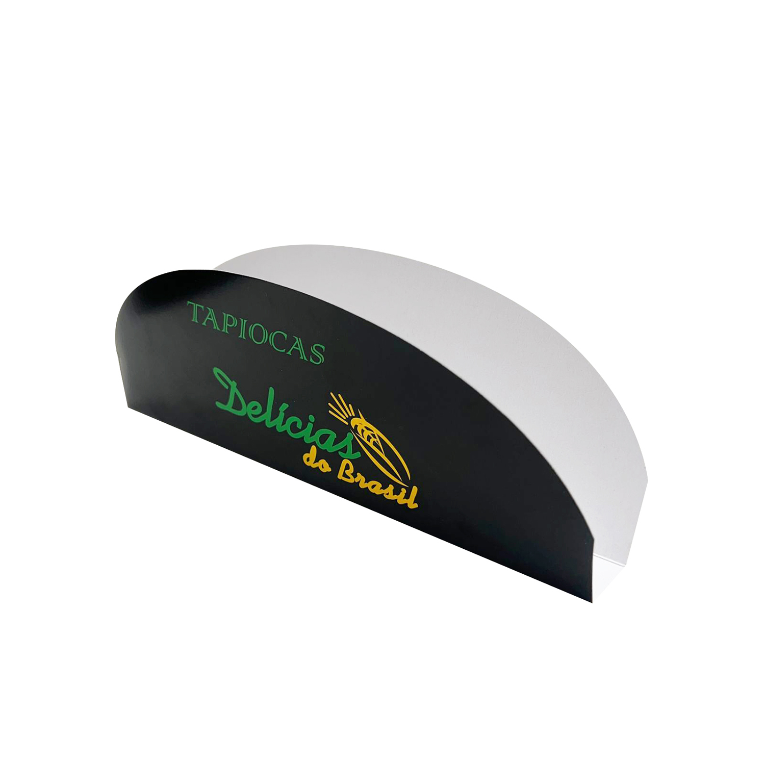 Embalagem para Pastel Tapioca (20 x 2,5 x 7,5) c/1 trava Personalizada
