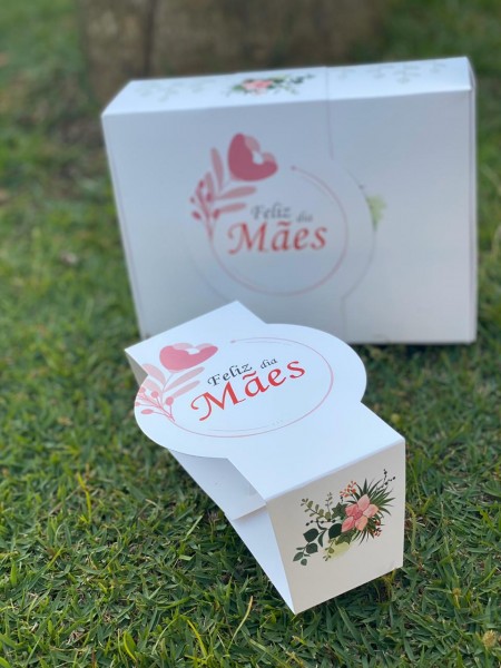 Cinta Feliz Dia das Mães - 50 unidades