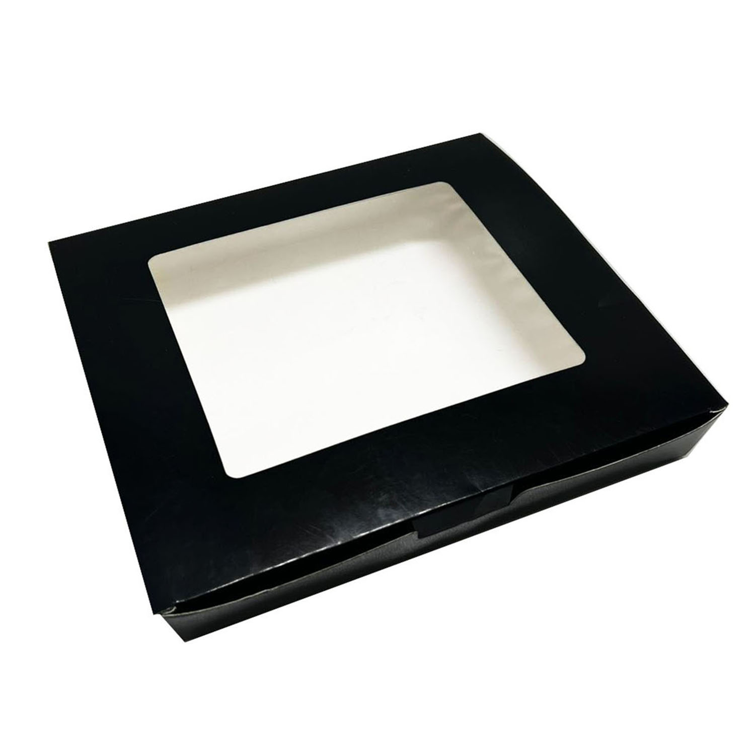 Embalagem c/ visor Preta G (28 x 20 x 4,0 cm) - 100 unidades