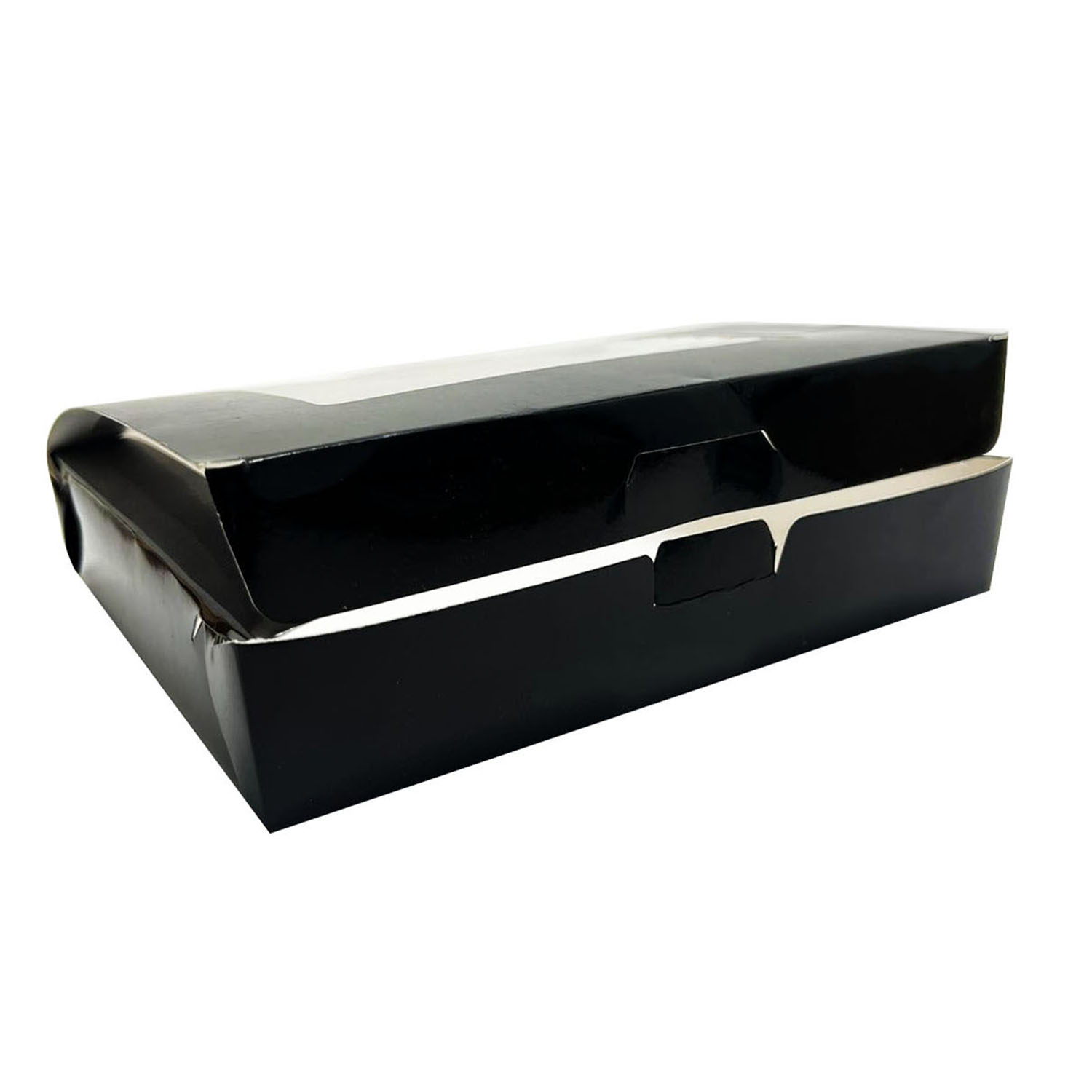Embalagem c/ visor Preta G (28 x 20 x 4,0 cm) - 100 unidades