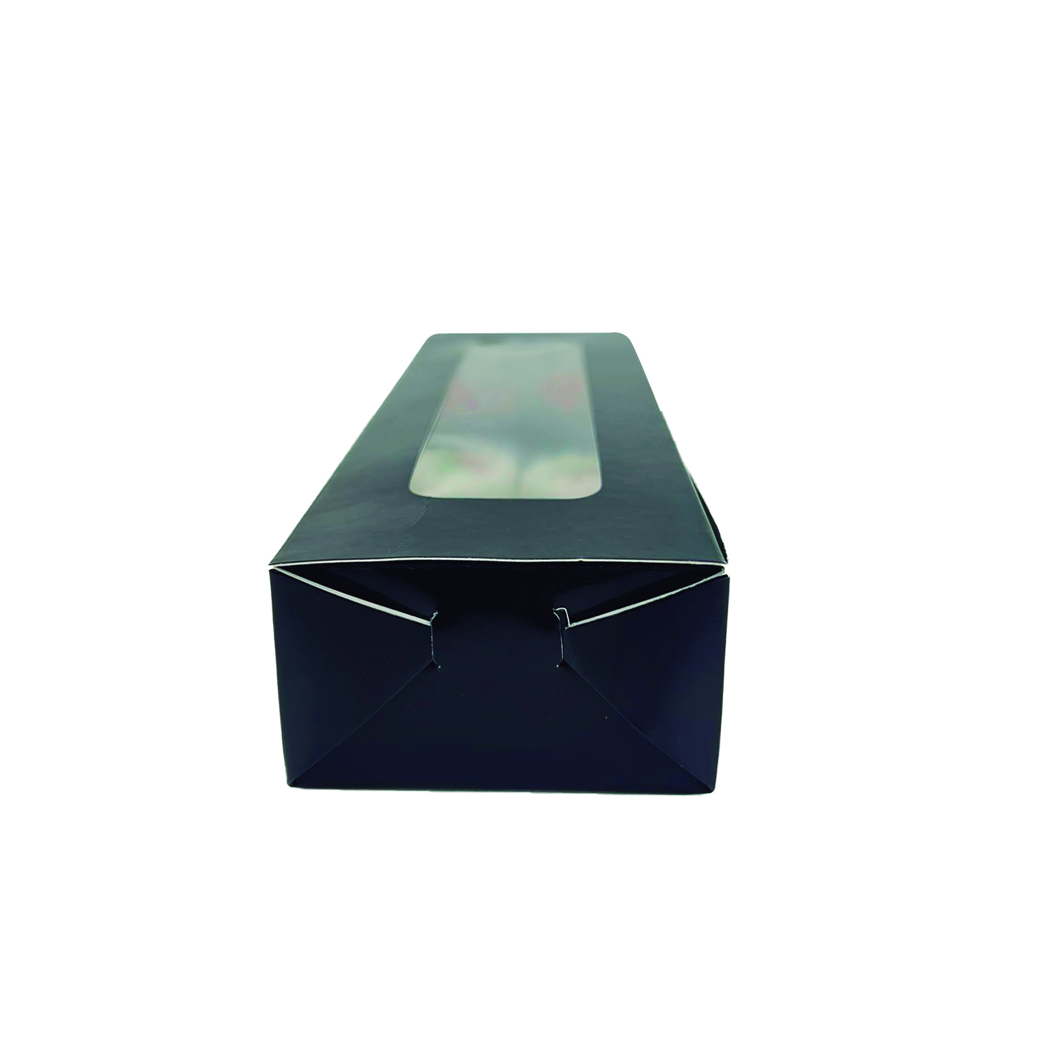 Embalagem c/ visor Preta P (20 x 7 x 4 cm) - 50 unidades