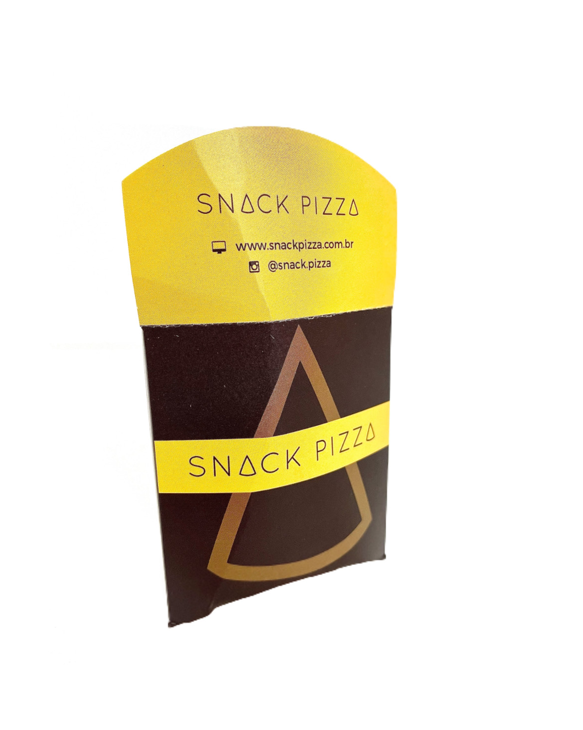 Embalagem Pizza envelope Wrap (8 x 2,5 x 7,7 cm) Personalizada