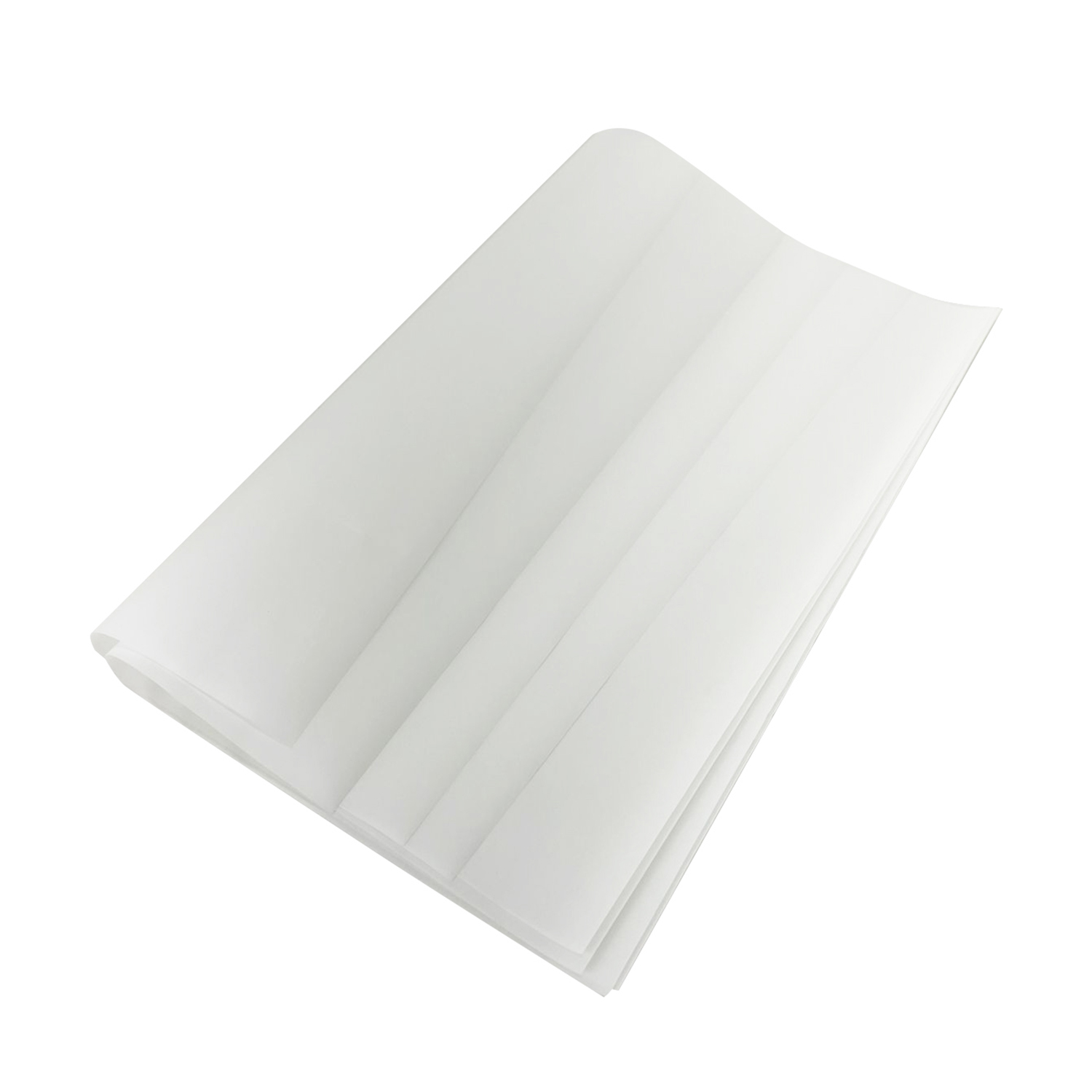 Papel Antigordura para Alimentos (30 x 34 cm) Lisa Branca – 500 folhas