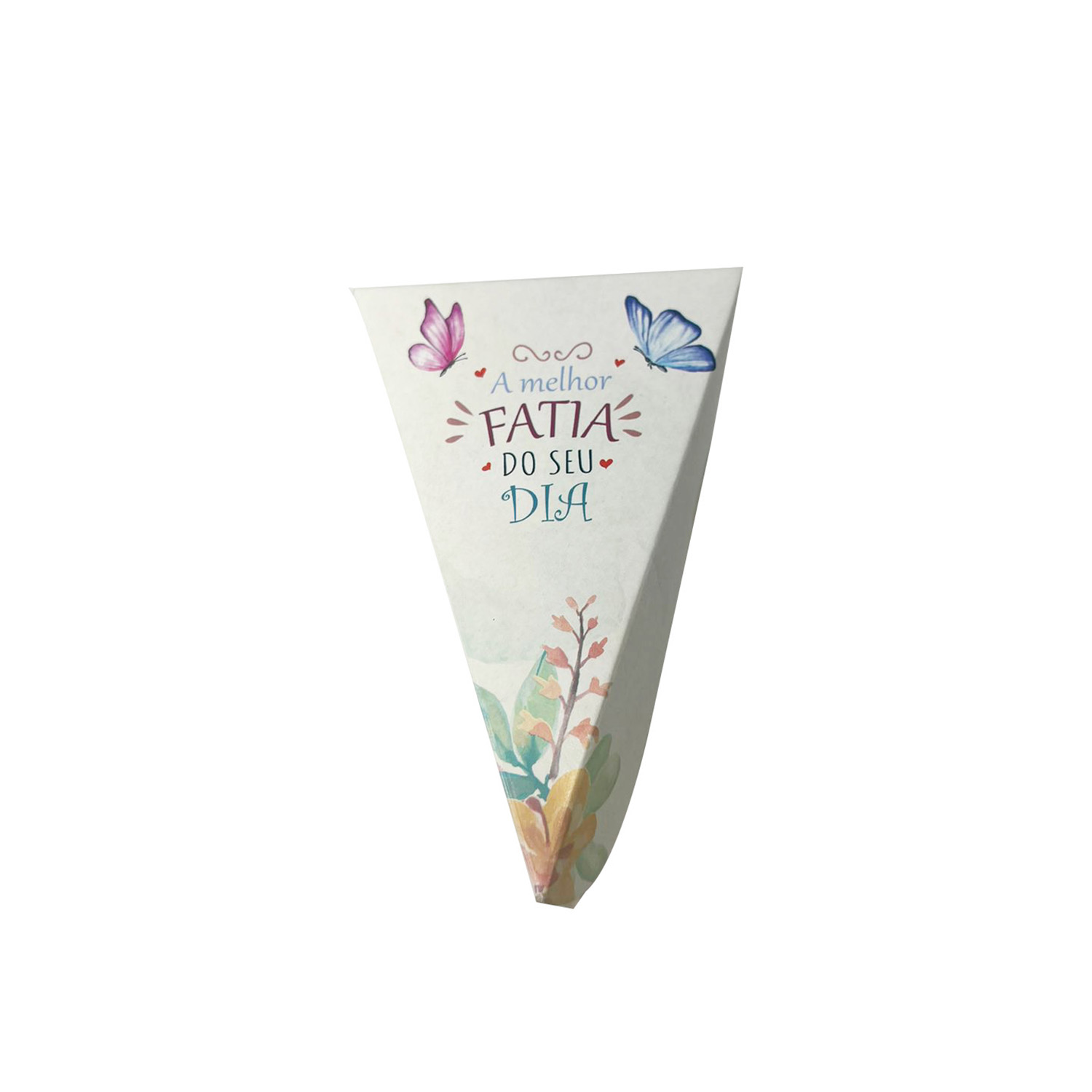 Embalagem Bolo Fatia - Melhor Fatia (14 x 9 x 7,5) - 50 Unidades