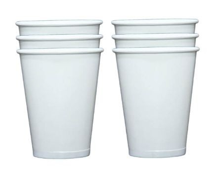 Copo de Papel Descartável 500 Ml s/ Tampa - 100 Unidades