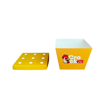 Balde Fechado para Frango Frito M (11 x 11 x 11 cm) Personalizado