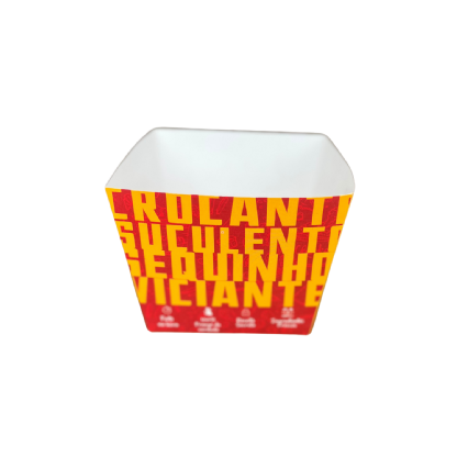 Balde para Frango Frito P (9 x 9 x 9 cm) Personalizado