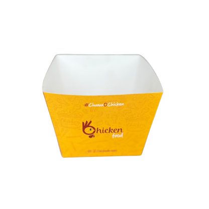 Balde para Frango Frito P (9 x 9 x 9 cm) Personalizado